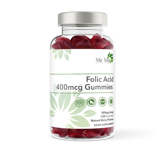 Folic Acid 400μg - 120 Natural Berry Flavour Gummies