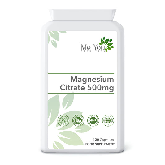 Magnesium Citrate 500mg 120 Capsules